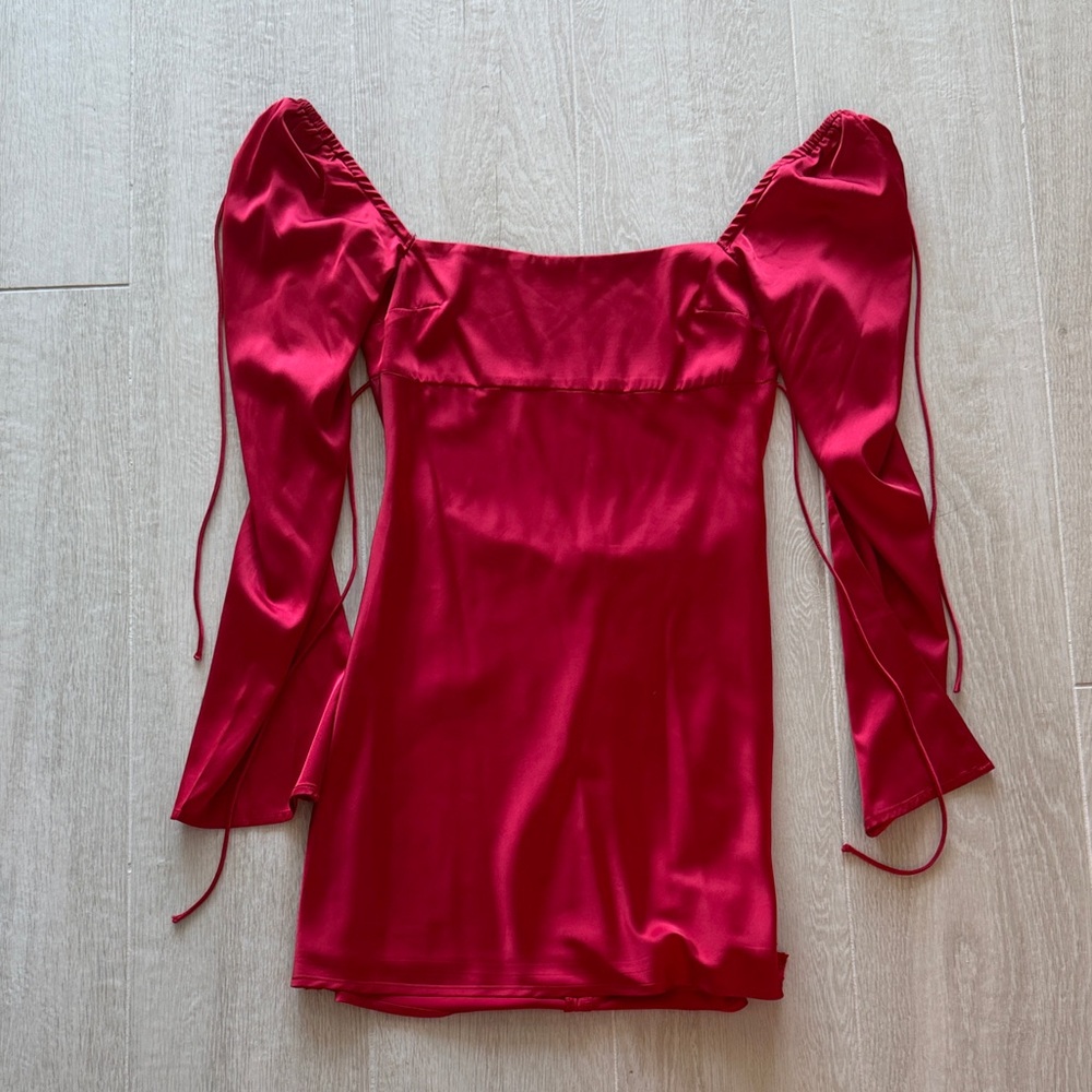 Aubrey Mini Dress in Red MORE TO COME